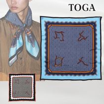 【TOGA】PRINT SCARF BIG