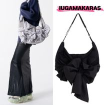 [IUGAMAKARAS] Knotted Shoulder Bag : 2 color