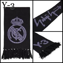 【関税込】新作◆Y-3 ワイスリー◆Real Madrid ロゴ マフラー