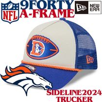 【海外限定】New Era 9FORTY A-frame Denver Broncos Blue