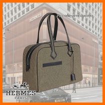 【お洒落なメンズに★】HERMES ヴィクトリアIII　トートバッグ