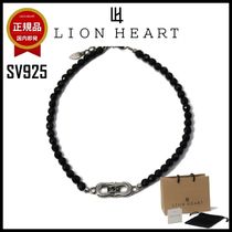 【即発】LION HEART アンクレット メンズ 馬蹄 オニキス SV925