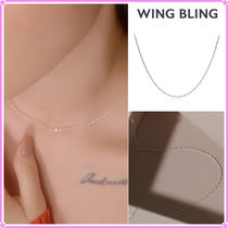 【wing bling】925 Silver Mond Wave Chain Necklace~ネックレス