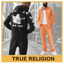 TRUE RELIGION  ★ フロックロゴ ジップフーディー&パンツ