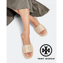 即発 Tory Burch ダブルT スポーツ スライド 79985-200