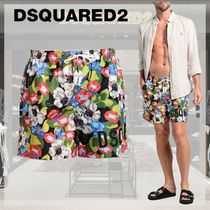 D SQUARED2* ディースクエアード 花柄 スイムウェア 水着 送関込