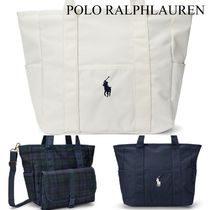 送関込【POLO RALPHLAUREN】 Big Ponyトート& パッド セット