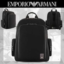 Emporio Armani◆ナイロンバックパック ダブルコンパートメント