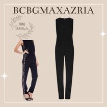 SALE!【BCBG MAXAZRIA】レース サイドパネル ジャンプスーツ