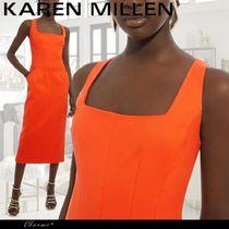 KAREN MILLEN ミディドレス ワンピース テイラード タイト