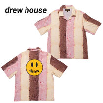 ◆drew house◆camp 半袖 ストライプシャツ 送料込