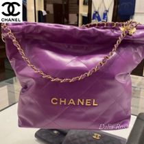 エレガントな【CHANEL】22 ミニバッグ