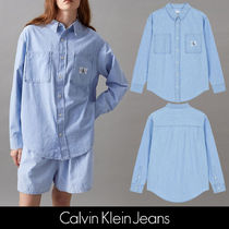 【CALVIN KLEIN】CKJeans ロングスリーブデニムシャツ◆送料無料