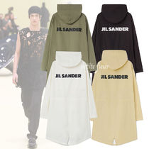 JIL SANDER 2024FW アウター ロング丈 フード付 バックロゴ 4色