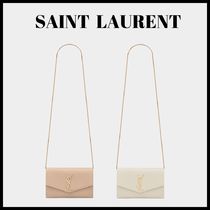 【国内発送】★関税無し★(Saint Laurent)チェーンウォレット