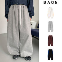 【BAON】[unisex] Ellet banding color balloon jogger sweatPT