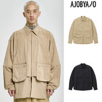 【AJO AJOBYAJO】24FW★ Layered Vest Nylon Shirt