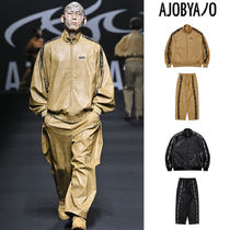 【AJO AJOBYAJO】24FW★ [SET] Vegan Leather Over Raglan Track