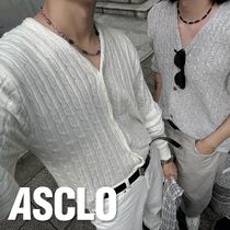 ASCLO Grown V Knit Cardigan (12color)