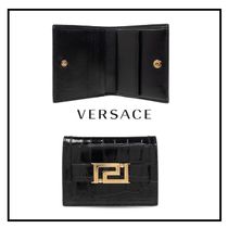 VERSACE ロゴ レザーウォレット 財布 イタリア製