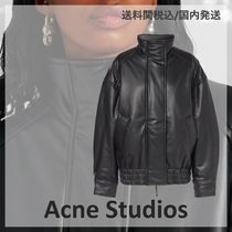 送料関税込■Acne Studios■フェイクレザーボンバージャケット