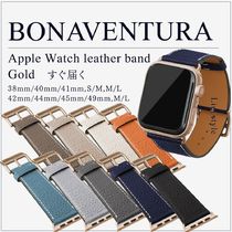 ［すぐ届く］Apple Watch レザーバンド アダプター/ゴールド