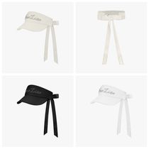 【Fair Liar】satin bead visor
