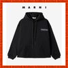 MARNI パーカー・フーディ ★送料・関税込【MARNI】LOGO PRINT HOODIE