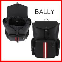 ★韓国の人気★【BALLY】★バリー マキシバックパック★BLACK