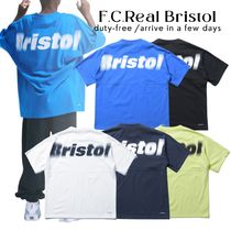 【F.C.Real Bristol】BLURRED BIG LOGO S/S TEAM BAGGY TEE