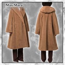 ◆MAX MARA 最新作◆テディ ベア コート/Camel Brown◆