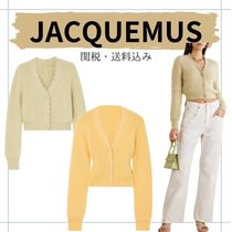 関税・送料込み【JACQUEMUS】ニット クロップドカーディガン