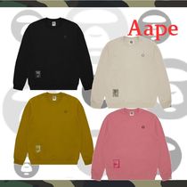 【AAPE NOW シリーズ】 AAPE NOW CREW NECK SWEAT 要在庫確認