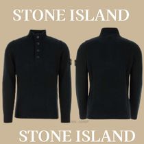 【STONE ISLAND】ニットウェア　ブラック