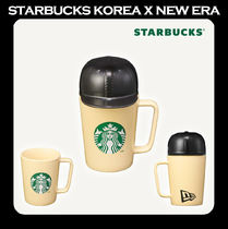 韓国スタバxニューエラ★(C) New Era Beige Cap Mug 355ml