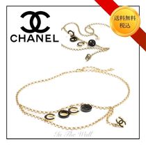 24/25年秋冬プレ★送料無料【CHANEL】チェーンベルト COCOロゴ