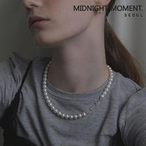 韓国発【MIDNIGHT MOMENT】standard pearl necklace