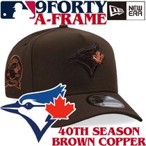 【海外限定】New Era 9FORTY A-frame Toronto Blue Jays Brown