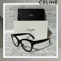 (在庫の確認必須) CELINE　ユニセックスメガネ　デモレンズ