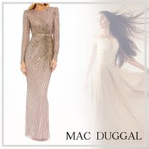 気品溢れる【MAC DUGGAL】イブニングドレス パフスリーブ 24AW