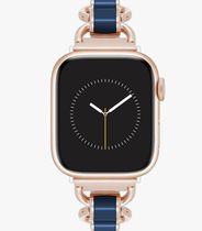 Anne Klein★ネイビーxローズゴールドリンクApple Watchバンド