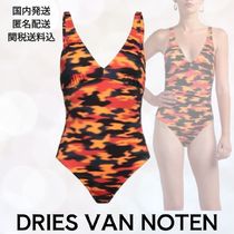 最後の一点【DRIES VAN NOTEN】ワンピース マルチカラーデザイン