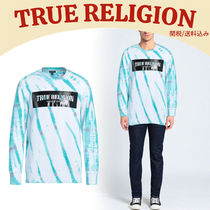 関税送料込★TRUE RELIGION★ロゴ 長袖 Tシャツ ロンT