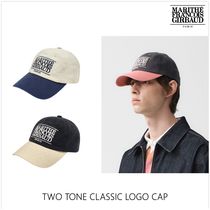 [MARITHE]TWO TONE CLASSIC LOGO キャップ★新作・24AW★