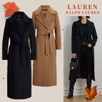 NEW【LAUREN RALPH LAUREN】ウール＆カシミア混 ラップ コート