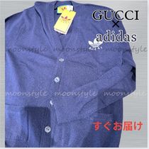 GUCCI×ADIDAS 絶対欲しい☆コラボ　Vネックカーディガン