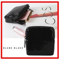 ☆【BLANC BLACK】☆スクエアポーチ ブラッ.ク☆