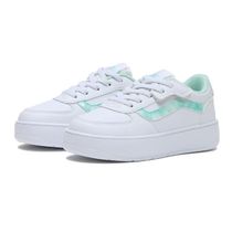 キッズ 【VANS】17-22 KULICK PLAT WHT/MINT MBL 国内発送