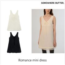 [SOMEWHERE BUTTER]Romance ミニ ドレス★新作・24AW★