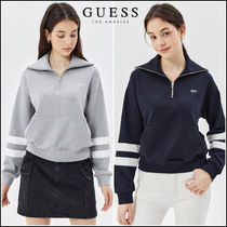 【GUESS ゲス】レディース Half Zip-Up Hoodie - 2色